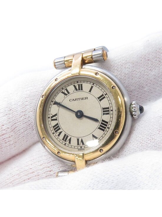 Cartier Panthere Vendome SM 2 Row Watch Ivory Dial Quartz main image 6